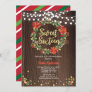 Search for christmas sweet 16 invitations Elegant