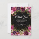 Search for glitter thank you cards Black