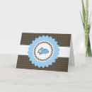 Search for blue and brown invitations New baby