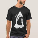 Search for shark attack tshirts White