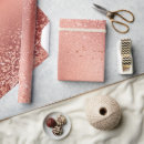 Search for rose gold foil wrapping paper Girly