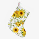 Search for sunflower christmas stockings Watercolor