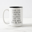 Search for good work mugs Leaving coworker