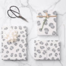 Search for snow leopard wrapping paper Modern