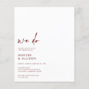 Search for we do wedding invitations Modern