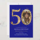 Search for photo 50th birthday invitations Glitter