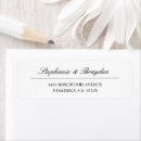 Search for thank you return address labels Newlywed