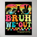 Search for schools out posters End of school year