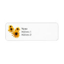 Search for black eyed susan return address labels Daisy