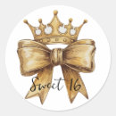Search for sweet sixteen party stickers Princess