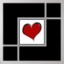 Search for love design posters Heart