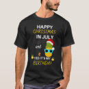 Search for christmas in july tshirts Birthday