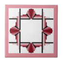 Search for pink art deco tiles Retro