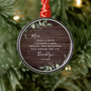 Search for rustic wedding christmas tree decorations Botanical