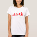 Search for human evolution tshirts Bike