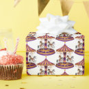 Search for carousel wrapping paper Cute