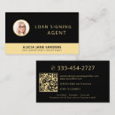 Search for loan signing agent business cards Professional