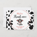 Search for moo moo thank you cards Girl