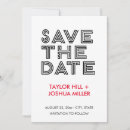 Search for quirky save the dates Typography