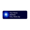 Search for bar mitzvah return address labels Star of david