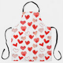 Search for valentines aprons Watercolor