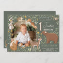 Search for bohemian 1st birthday invitations Animals