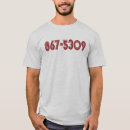 Search for 8675309 tshirts Music