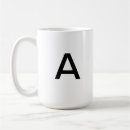 Search for latin mugs Alphabet