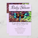 Search for dragonfly baby shower invitations Blue