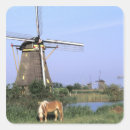 Search for dutch windmills stickers Kinderdijk