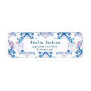 Search for tea party return address labels Floral