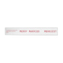 Search for married and merry return address labels First christmas