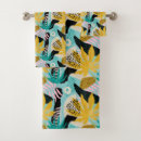 Search for tropical rainforest bath towels Leaf
