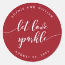 Search for sparkles stickers Typography