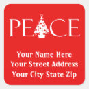 Search for earth address stickers Peace