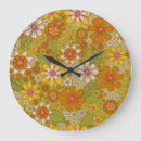 Search for 1970s clocks Floral