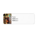 Search for phone return address labels Antique