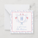 Search for 4 horizontal note cards Blue