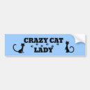Search for crazy cat lady bumper stickers Kitten