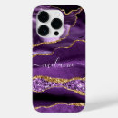 Search for purple agate iphone cases Gold