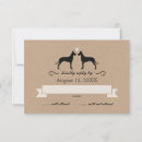 Search for dog rsvp cards Couple