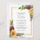 Search for simple fall wedding invitations Watercolor
