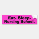 Search for registered bumper stickers Nursing student