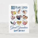 Search for grandmas 70th birthday cards Photo collage