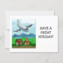 Search for in flight postcards Illustration