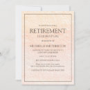 Search for pink retirement party invitations Elegant