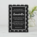 Search for funky birthday invitations Black and white