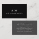 Search for black business cards Masculine