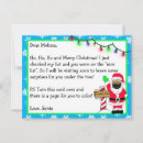 Search for letter from santa postcards North pole