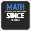 Search for math square stickers Scientist